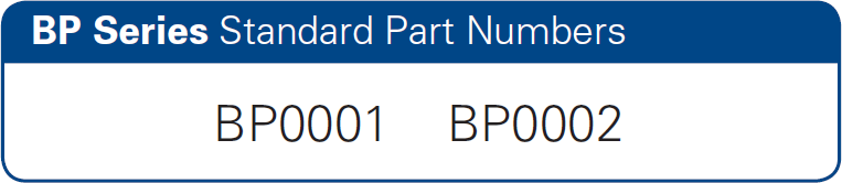 bp Series Part Number Example