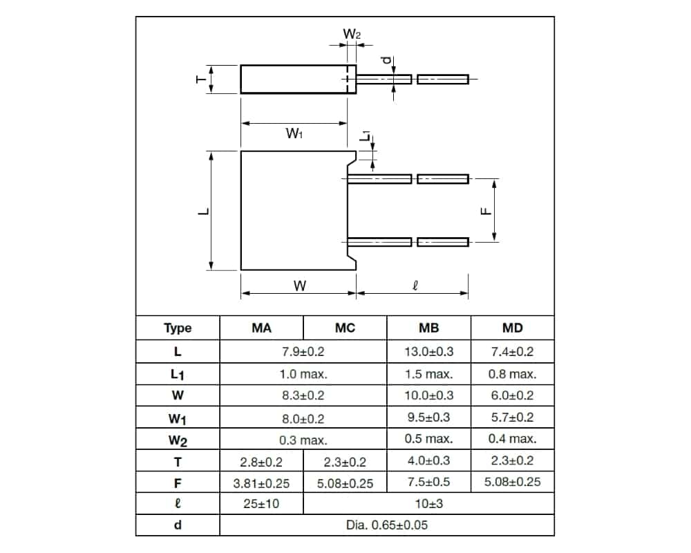 VPG MA Ultra Precision Through Hole Resistor | Rhopoint VPG MA Ultra Precision Through Hole Resistor | Rhopoint