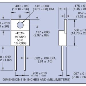 Caddock MPM20 Series