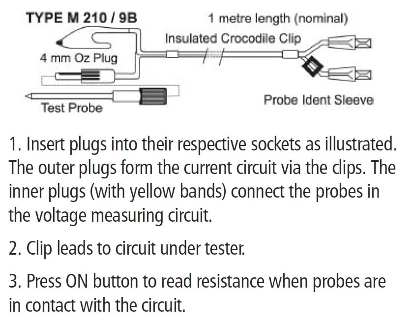 Rhopoint Instruments M210/9B drawning