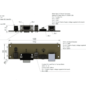 Nano development kit board drawing