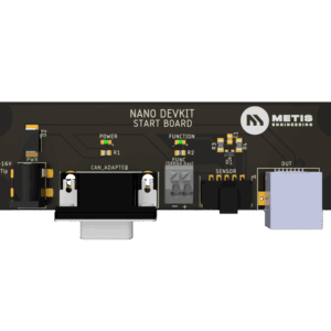 Nano development kit board top view